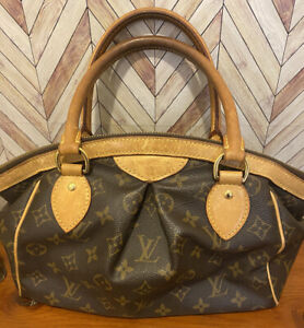 Authentic Louis Vuitton Monogram Tivoli PM Hand Bag Brown