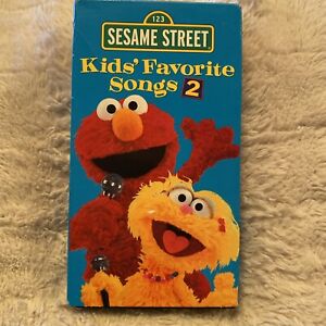 Kids' Favorite Songs 2 by Sesame Street (VHS, Sep-2001, Sony Music Distribution