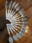 Vintage, Carnival Thailand, 16 Pc Quality Blue Willow Flatware, Service fo 4