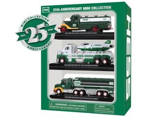 2023 Hess Toy Truck Mini 25th Anniversary Silver Edition  Brand New Unopened Box