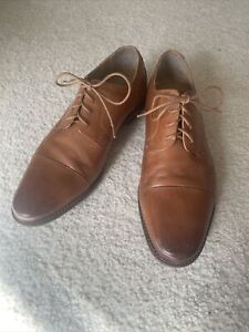 Florsheim Imperial Men's Dress Shoes Cognac Oxford Leather Cap Toe Size 13 D