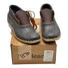 LL BEAN Mens Size 10M Bean Boots Low Cut Duck Shoes Brown M’s NEW
