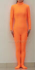 NEW Unisex Spandex Zentai Party Costume Bodysuit Catsuit Unitard No Hood & Hands