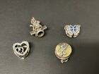 Lot of 4 - Authentic 925 Silver Pandora Charms - Love, Heart, Butterfly