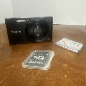 New ListingSony Cyber-shot DSC-W830 20.1MP Digital Camera - Black