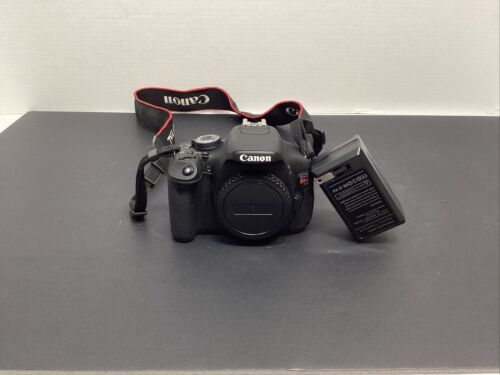 New ListingCanon EOS Rebel T3i/ 600D 18 MP Digital SLR Camera w/Charger and Battery ONLY