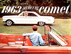 1963 Mercury Comet Brochure Uncirculated Condition - Very Nice