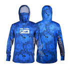 Pelagic Fishing Shirts UPF 50+ Face Cover Fishing Clothes Sun UV Protection Long