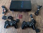Sony PlayStation 2 PS2 Fat SCPH-50001 With Hook-ups & Two Controllers Bundle Lot