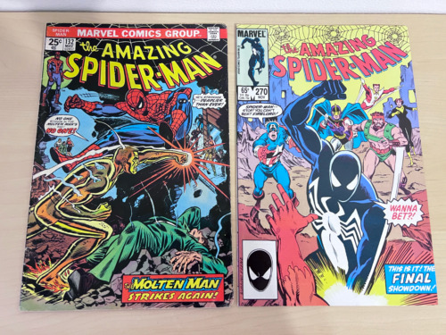 New ListingVintage MARVEL Comic Books Lot of 2 THE AMAZING SPIDER-MAN