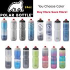Polar Breakaway 24oz Insulated Bike Water Bottle w/ Surge Valve