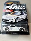 Hot Wheels '95 Mazda RX-7 The Fast and The Furious 2/6 White HKS FD