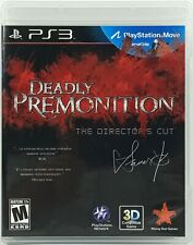 Deadly Premonition Director's Cut PS3 Sony PlayStation 3 2013 CIB w/Manual READ