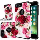 For Iphone 6 / 6s / 7 / 8 Plus SE 2020 Red Rose Floral Cute Girls Case