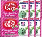 SET 6 PACKS Kitkat Chocolate Mint Ice Cream 10 Bar Made In Japan Free Shipping