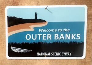 Outer Banks Scenic Byway North Carolina vacation sign