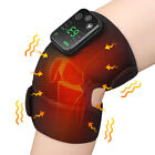 3 in 1 Electric Fast Heating Vibration Knee Joint Pad Wrap Brace Massage Therapy