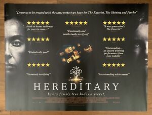 Hereditary (2018), Ari Aster, Original UK Cinema Quad Poster 30