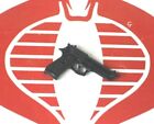 GI JOE Weapon Black Pistol // Handgun 1:6 Scale Figure Accessory #0607-4