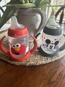 NUK Elmo/Mickey Learner Sippy Cups - Set of 2