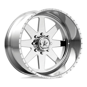 Set of 4 American Force AFW 11 INDEPENDENCE SS Wheels 20X12 5X5.0 POLISHED -33MM
