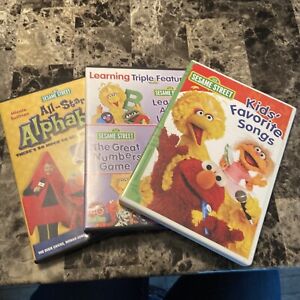 Sesame Street DVDs Learning And Songs