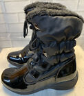 Khombu Lilly Womens Waterproof Insulated Winter Snow Boots Size 7 M Black