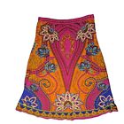 Soft Surroundings Women's Medium Multicolored Maxi Skirt Hippie Boho Maximalist