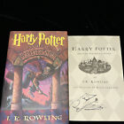 Daniel Radcliffe Signed Harry Potter Sorcerer’s Stone Book Hard Cover New 1st Ed