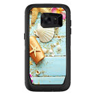 Skins Decals for Otterbox Defender Samsung Galaxy S7 Edge Case / Seashell