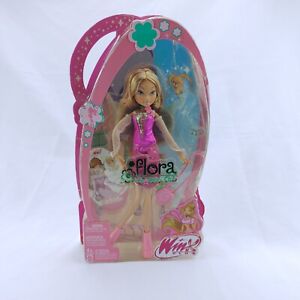 Mattel Winx Club 2005/2006 Charmix Fairy Flora Doll! NIB