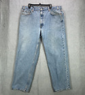 Vintage Levis Jeans Men's 40x29 Blue 550 Denim Relaxed Fit (Tag 42x30) Feb 1999*
