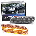 Clear Lens Amber Full LED Side Markers For 1998-05 Lexus GS300 IS300 LS400, etc (For: 1998 Lexus LS400)