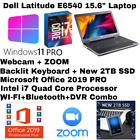 Dell Latitude E6540_Windows 11💻New 2TB SSD💻 i7 QUAD💥BACKLIT_DVD + Office 2019