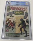 Avengers #8 Kang CGC 5.0  OW/W Pages