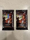 Magic The Gathering MTG Dominaria Remastered Collector Booster Pack Lot 2x New