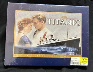 Titanic Vhs Gift Set Collector’s Edition Photo Book Filmstrip Movie Sealed