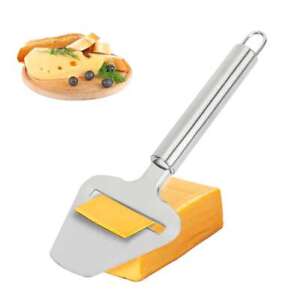 Stainless Steel Plane Cheese Cutter Kitchen Cooking Tool Hard Cheese Slicer Tool