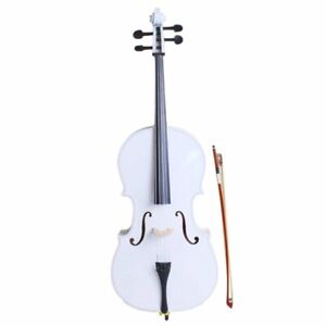 New Listing4/4 Wood Cello Bag Bow Rosin Bridge White