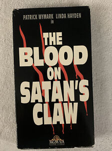 The Blood On Satan's Claw Rare VHS! 1970 Vintage Small Town English Horror!