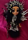 The Warrior Queen Rainbow high doll Fairy art custom repainted Staff Beads Black
