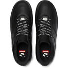Size 10.5 - Nike Air Force 1 Low x Supreme Box Logo - Black