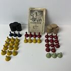 Camelot Board Game Playing Pieces With Rules 1930 Parker Brothers