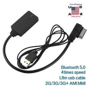 Music Interface AMI MMI 2G Audio AUX Cable Adapter For Audi A5 Q5 Q7 A7 A6L (For: More than one vehicle)