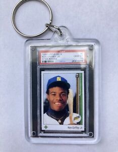 KEN GRIFFEY JR 1989 Upper deck Rookie PSA 10 Slab Copy Keychain Rc 2 For $25🔥🔥