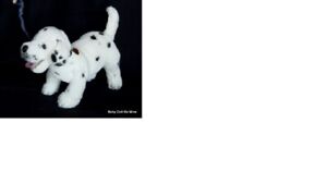 Retired and New My Twinn Dalmatian Poseable Puppy Dog