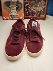 Puma Mens Suede Classic Rio Red 356568 60 Lace-Up Low Top Sneaker Shoes Size 10.