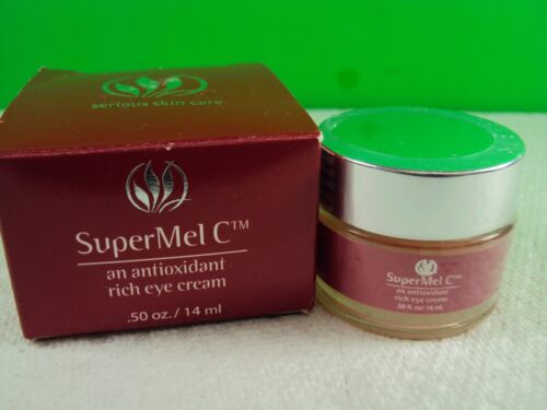 Serious Skin Care Super Mel C An Antioxidant Rich Eye Cream 0.50 oz NEW (A28)