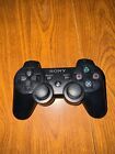 Wireless Controller For Sony PlayStation 3 For Parts  - Black