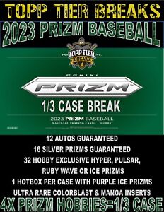 New ListingPITTSBURGH PIRATES 2023 PRIZM BASEBALL 4X HOBBY BOX 1/3 CASE TEAM BREAK #2625